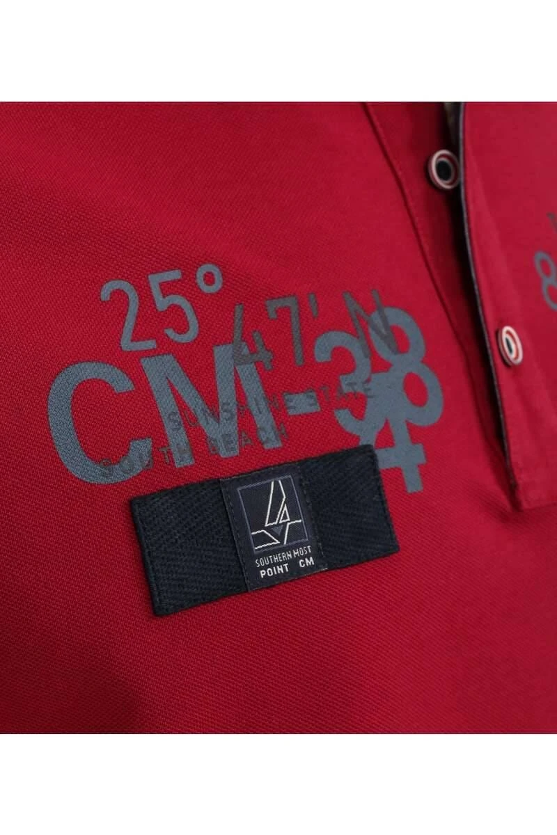 Casa Moda Casual Fit Poloshirt Pflaume, Einfarbig 4 Casa Moda Casual Fit Poloshirt Pflaume, Einfarbig – Bild 2