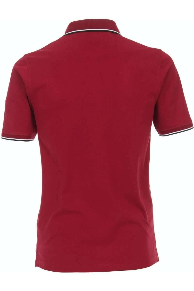 Casa Moda Casual Fit Poloshirt Pflaume, Einfarbig 8 Casa Moda Casual Fit Poloshirt Pflaume, Einfarbig – Bild 6