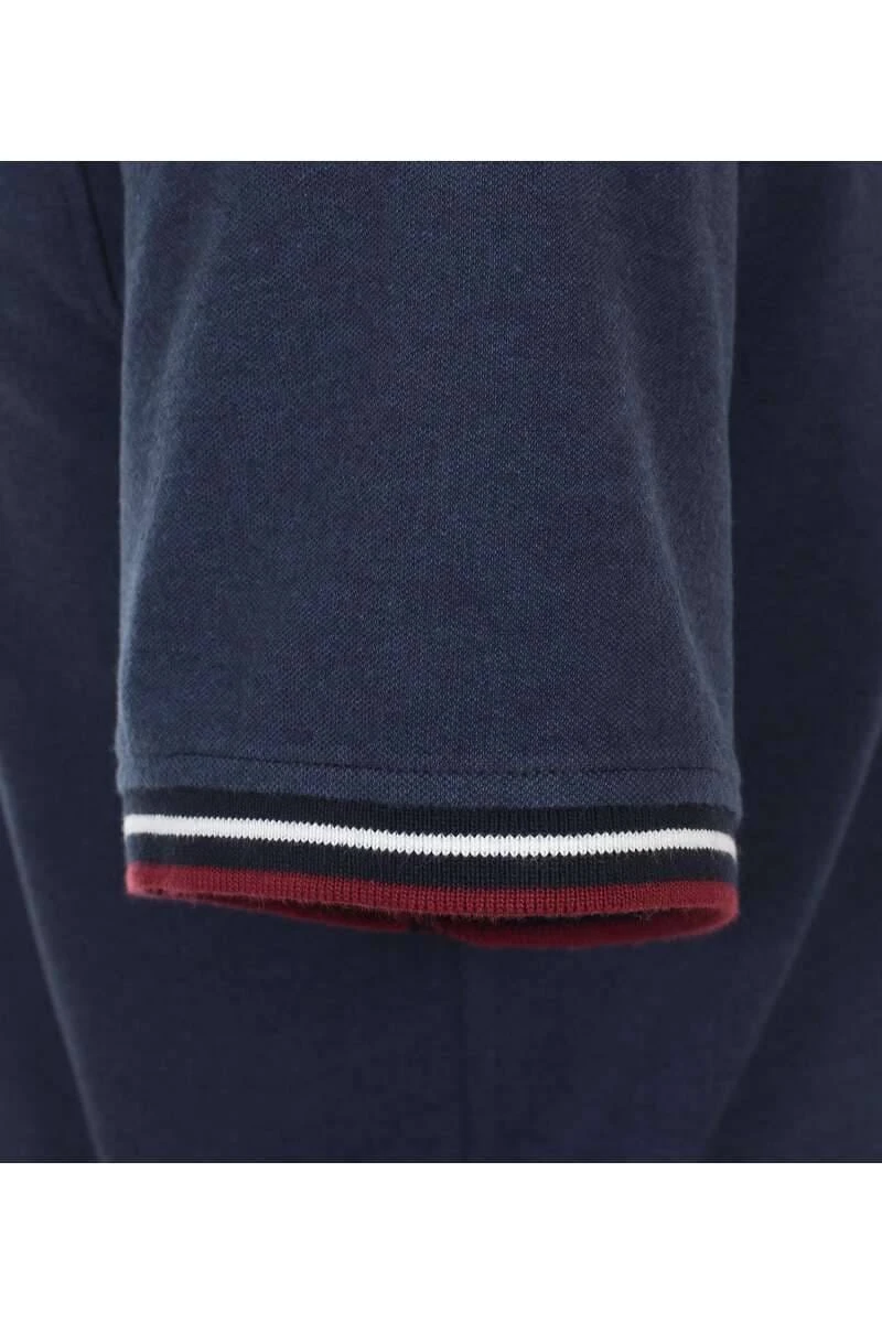 Casa Moda Casual Fit Poloshirt Aqua, Einfarbig 6 Casa Moda Casual Fit Poloshirt Aqua, Einfarbig – Bild 4