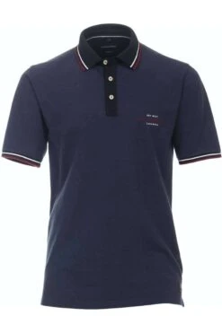 Casa Moda Casual Fit Poloshirt Aqua, Einfarbig