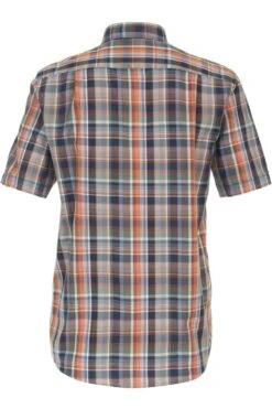 Casa Moda Comfort Fit Hemd Orange, Kariert -Bekleidung Rabatt Serie 934092800 450 4 800 1200x1200