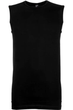 Alan Red Montana Unterziehshirt Rundhals Doppelpack Schwarz