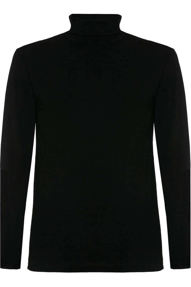 Alan Red Master Regular Fit Herren Rollkragenshirt Schwarz 5 Alan Red Master Regular Fit Herren Rollkragenshirt Schwarz – Bild 3