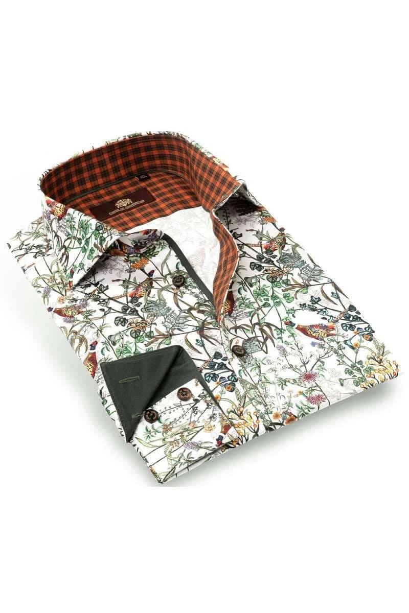 Circle Of Gentlemen Slim Fit Hemd Weiss, Gemustert 3 Circle Of Gentlemen Slim Fit Hemd Weiss, Gemustert