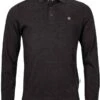 Giordano Comfort Fit Longsleeve Poloshirt Dunkelgrau, Einfarbig -Bekleidung Rabatt Serie GD 127590 92 800 1200x1200