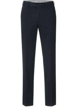 HILTL Parma Regular Fit Herren Chino Nachtblau,Einfarbig