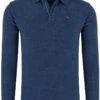 Jupiter Modern Fit Longsleeve Poloshirt Dunkelblau, Einfarbig -Bekleidung Rabatt Serie JD50601 71140 120 800 1200x1200