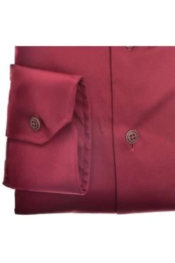 Ledȗb Modern Fit Hemd Dunkelrot, Einfarbig -Bekleidung Rabatt Serie LD 0141447 490 490 000 2 800 1200x1200