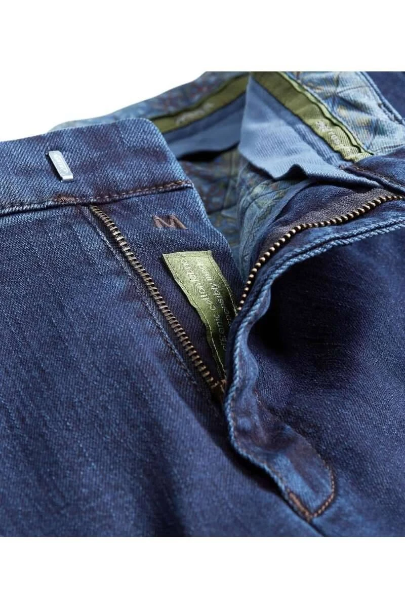 Meyer Modern Fit Five-Pocket Herren Jeans Dunkelblau 7 Meyer Modern Fit Five-Pocket Herren Jeans Dunkelblau – Bild 5