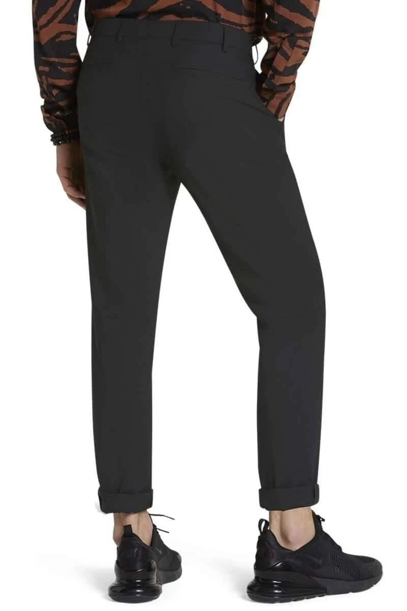 Meyer M5 Regular Fit Herren Chino Anthrazit,Einfarbig 4 Meyer M5 Regular Fit Herren Chino Anthrazit,Einfarbig – Bild 2