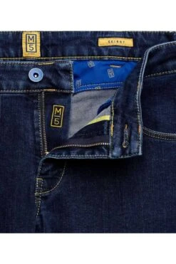 Meyer M5 Super Slim Five-Pocket Herren Jeans Blau -Bekleidung Rabatt Serie MY M5SUPERSLIM9 6202 17 4 800 1200x1200