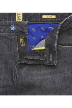 Meyer M5 Super Slim Five-Pocket Herren Jeans Grau -Bekleidung Rabatt Serie MY M5SUPERSLIM9 6221 07 5 800 1200x1200