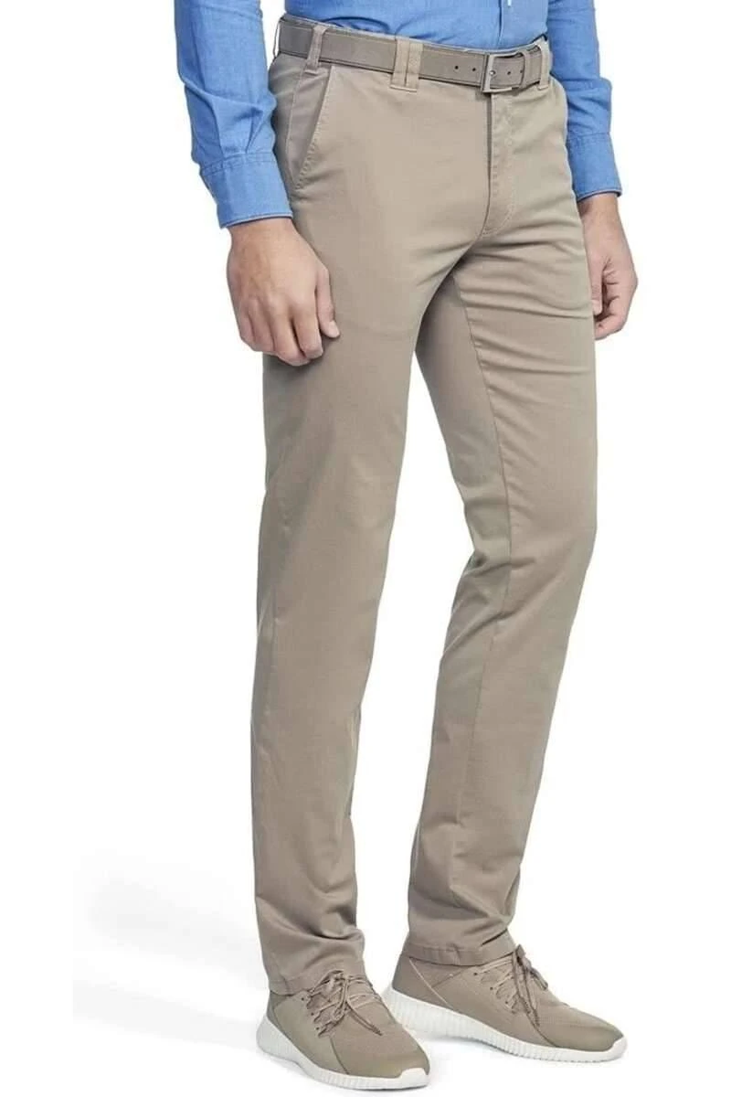 Meyer Modern Fit Herren Chino Camel,Einfarbig 3 Meyer Modern Fit Herren Chino Camel,Einfarbig