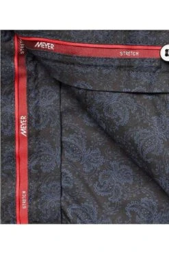 Meyer Regular Fit Herren Stoffhose Schwarz,Einfarbig -Bekleidung Rabatt Serie MY ROMA9 288 09 4 800 1200x1200