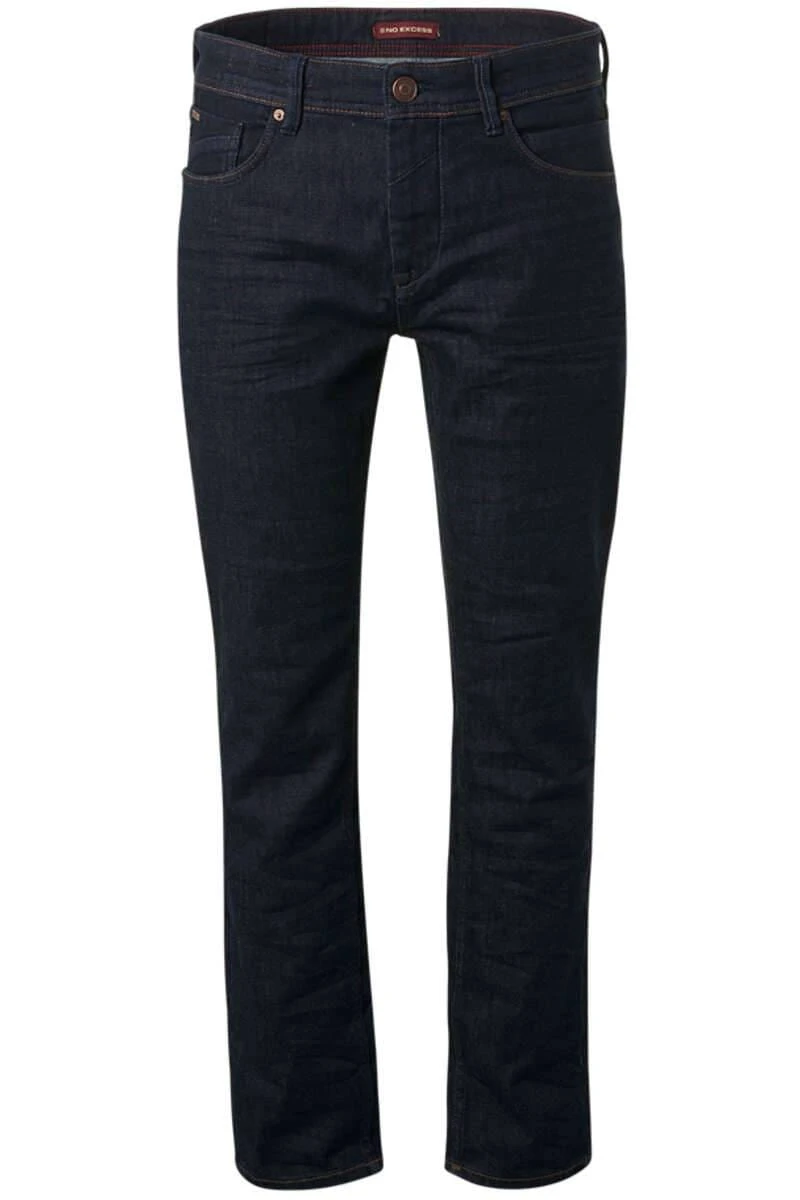 No-Excess No Excess Regular Fit Five-Pocket Herren Jeans Dunkelblau 3 No-Excess No Excess Regular Fit Five-Pocket Herren Jeans Dunkelblau
