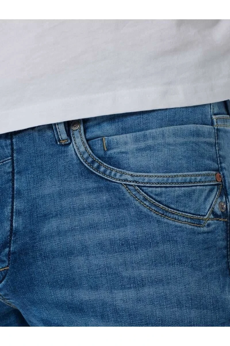 No-Excess No Excess Tapered Fit Five-Pocket Herren Jeans Blau 5 No-Excess No Excess Tapered Fit Five-Pocket Herren Jeans Blau – Bild 3