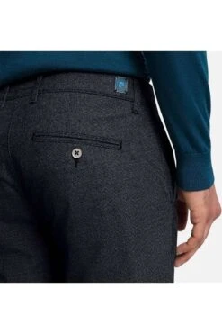 Pierre Cardin Lyon Tapered Fit Herren Chino Schwarz,Pepita -Bekleidung Rabatt Serie PC C3 33757 1012 6312 4 800 1200x1200