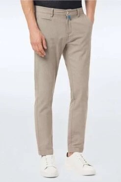 Pierre Cardin Lyon Tapered Fit Herren Chino Grau,Einfarbig