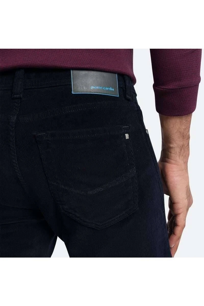 Pierre Cardin Lyon Tapered Fit Five-Pocket Herren Cordhose Blau 6 Pierre Cardin Lyon Tapered Fit Five-Pocket Herren Cordhose Blau – Bild 4