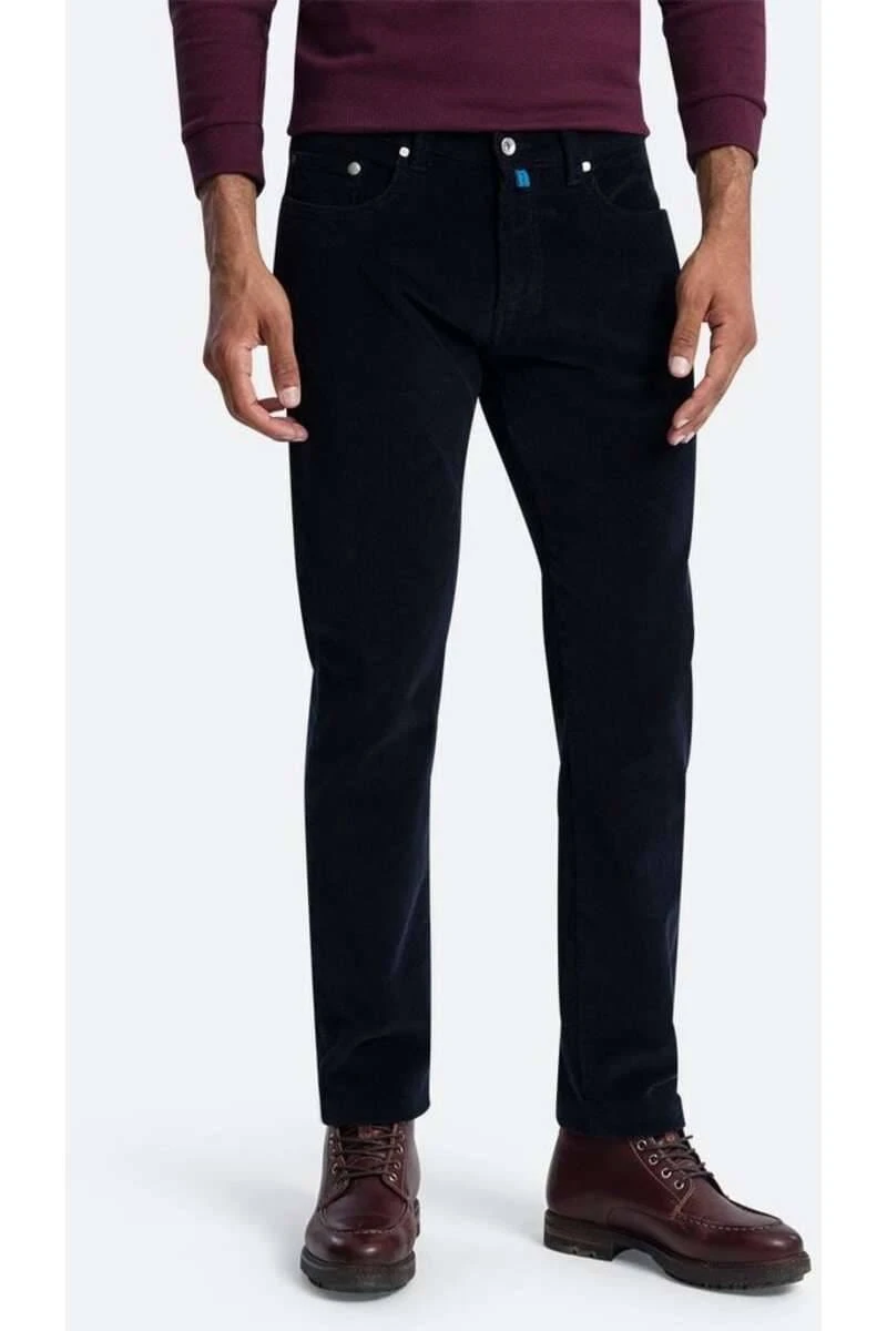 Pierre Cardin Lyon Tapered Fit Five-Pocket Herren Cordhose Blau 3 Pierre Cardin Lyon Tapered Fit Five-Pocket Herren Cordhose Blau