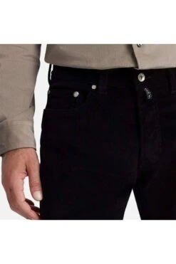 Pierre Cardin Lyon Tapered Fit Five-Pocket Herren Cordhose Schwarz -Bekleidung Rabatt Serie PC C3 34540 3000 9000 3 800 1200x1200