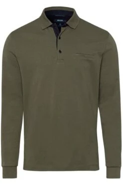 Pierre Cardin Modern Fit Longsleeve Poloshirt Beetle, Einfarbig -Bekleidung Rabatt Serie PC C5 30104 3005 5212 5 800 1200x1200