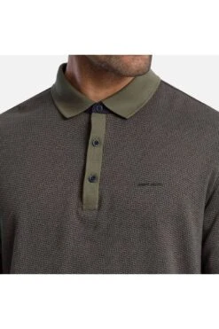 Pierre Cardin Modern Fit Longsleeve Poloshirt Beetle, Gemustert -Bekleidung Rabatt Serie PC C5 30124 3007 5212 3 800 1200x1200