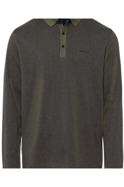 Pierre Cardin Modern Fit Longsleeve Poloshirt Beetle, Gemustert -Bekleidung Rabatt Serie PC C5 30124 3007 5212 5 800 1200x1200