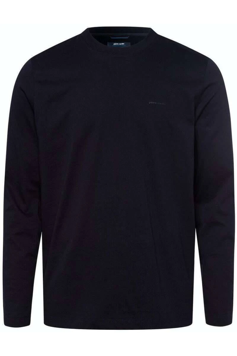 Pierre Cardin Longsleeve Rundhals Blau 3 Pierre Cardin Longsleeve Rundhals Blau