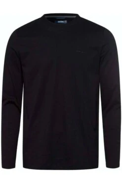Pierre Cardin Longsleeve Rundhals Schwarz
