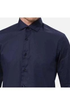 Pierre Cardin Tailored Fit Hemd Marine, Einfarbig -Bekleidung Rabatt Serie PC C6 11490 9000 6000 3 8008SBxL0nmEDkol 1200x1200