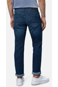 Pierre Cardin Lyon Future Flex Tapered Fit Five-Pocket Herren Jeans Dunkelblau -Bekleidung Rabatt Serie PC C7 30915 7102 6814 2 800 1200x1200