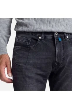 Pierre Cardin Antibes Slim Fit Five-Pocket Herren Jeans Schwarz -Bekleidung Rabatt Serie PC C7 33110 7711 9817 3 800 1200x1200