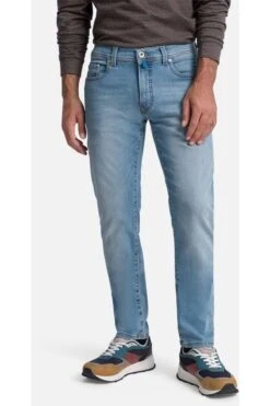 Pierre Cardin Lyon Tapered Fit Five-Pocket Herren Jeans Dunkelblau