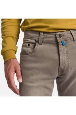 Pierre Cardin Lyon Tapered Fit Five-Pocket Herren Jeans Braun -Bekleidung Rabatt Serie PC C7 34510 8042 8822 4 800 1200x1200