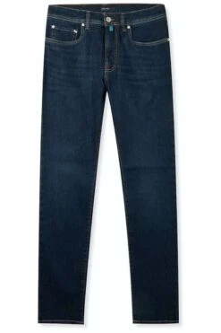 Pierre Cardin Lyon Tapered Fit Five-Pocket Herren Jeans Blau