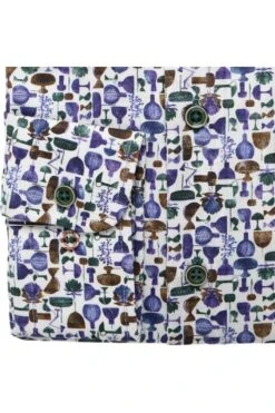 R2 Amsterdam Modern Fit Hemd Weiss/blau/grün, Gemustert 8 R2 Amsterdam Modern Fit Hemd Weiss/blau/grün, Gemustert -Bekleidung Rabatt Serie R2 118 WSP 149 073 2 800 1200x1200