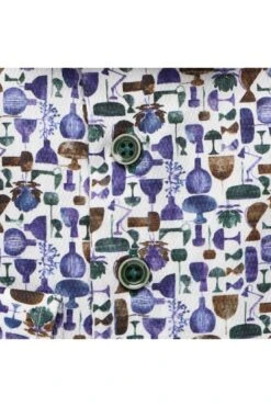 R2 Amsterdam Modern Fit Hemd Weiss/blau/grün, Gemustert 9 R2 Amsterdam Modern Fit Hemd Weiss/blau/grün, Gemustert -Bekleidung Rabatt Serie R2 118 WSP 149 073 3 800 1200x1200