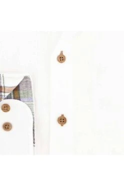 R2 Amsterdam Modern Fit Leinenhemd Weiss, Einfarbig -Bekleidung Rabatt Serie R2 120 BD 002 004 2 800 1200x1200