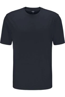 Fynch-Hatton Casual Fit T-Shirt Rundhals Navy,Einfarbig