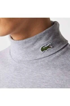 Lacoste Regular Fit Herren Rollkragenshirt Silber -Bekleidung Rabatt Serie UH2421 00 CCA 1 800 1200x1200