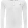 Lacoste Slim Fit Longsleeve Poloshirt Weiss, Einfarbig 1 Lacoste Slim Fit Longsleeve Poloshirt Weiss, Einfarbig -Bekleidung Rabatt Serie YH9521 00 001 800 1200x1200